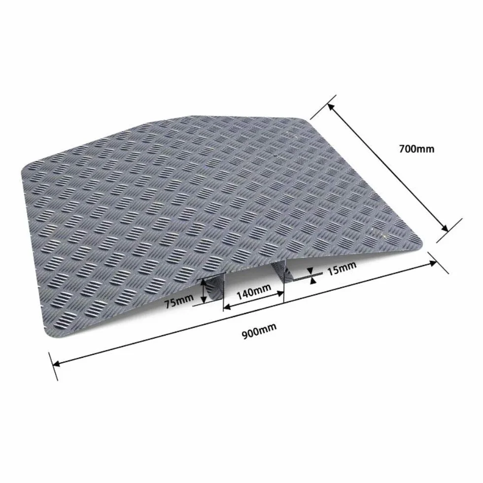 Rampa progowa dla wózków inwalidzkich, 90 cm
