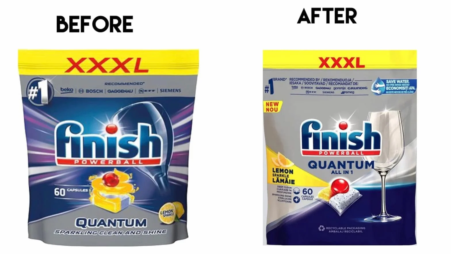 FINISH Kapsułki Quantum All-in-1 60 lemon