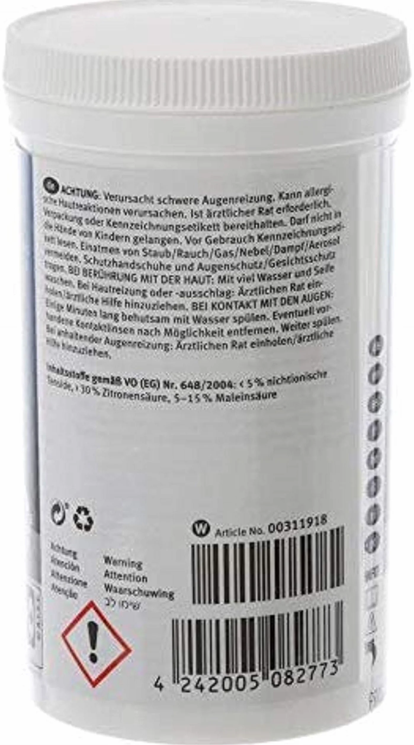 Bosch Odkamieniacz do pralki i zmywarki