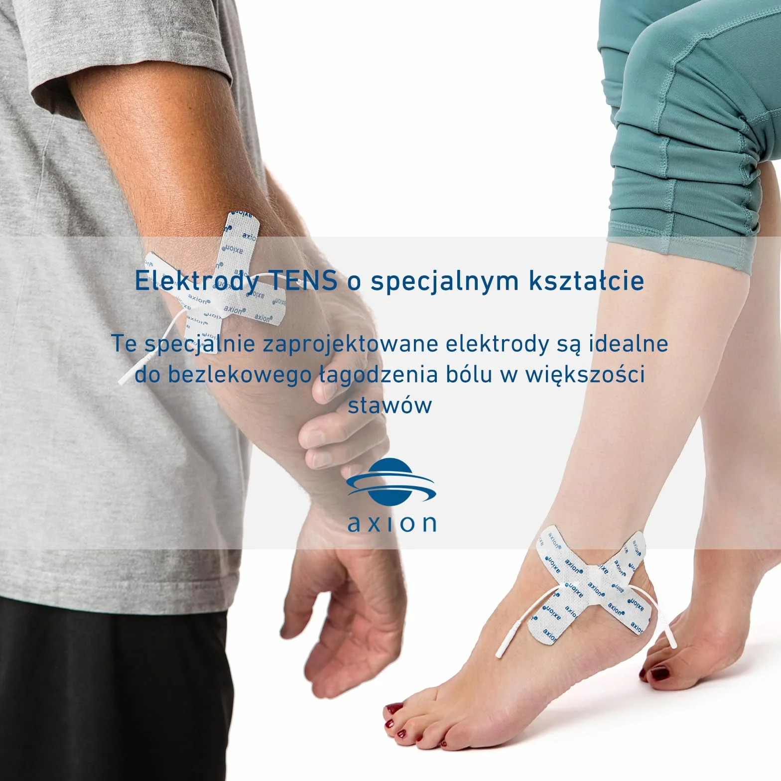 Elektrody do terapii TENS 10x9cm na ścięgna i stawy