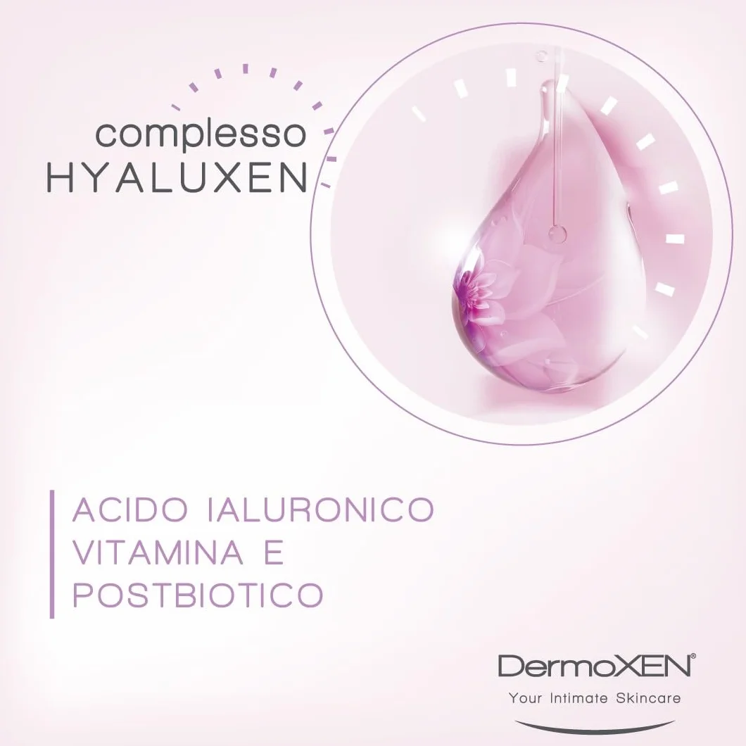 DERMOXEN ANTI-AGING Serum intymne dla kobiet 30 ml | Nawilżające i łagodzące serum do skóry wrażliwej i suchej l | Z kwasem hialuronowym, witaminą E, pH 4, bez konserwantów