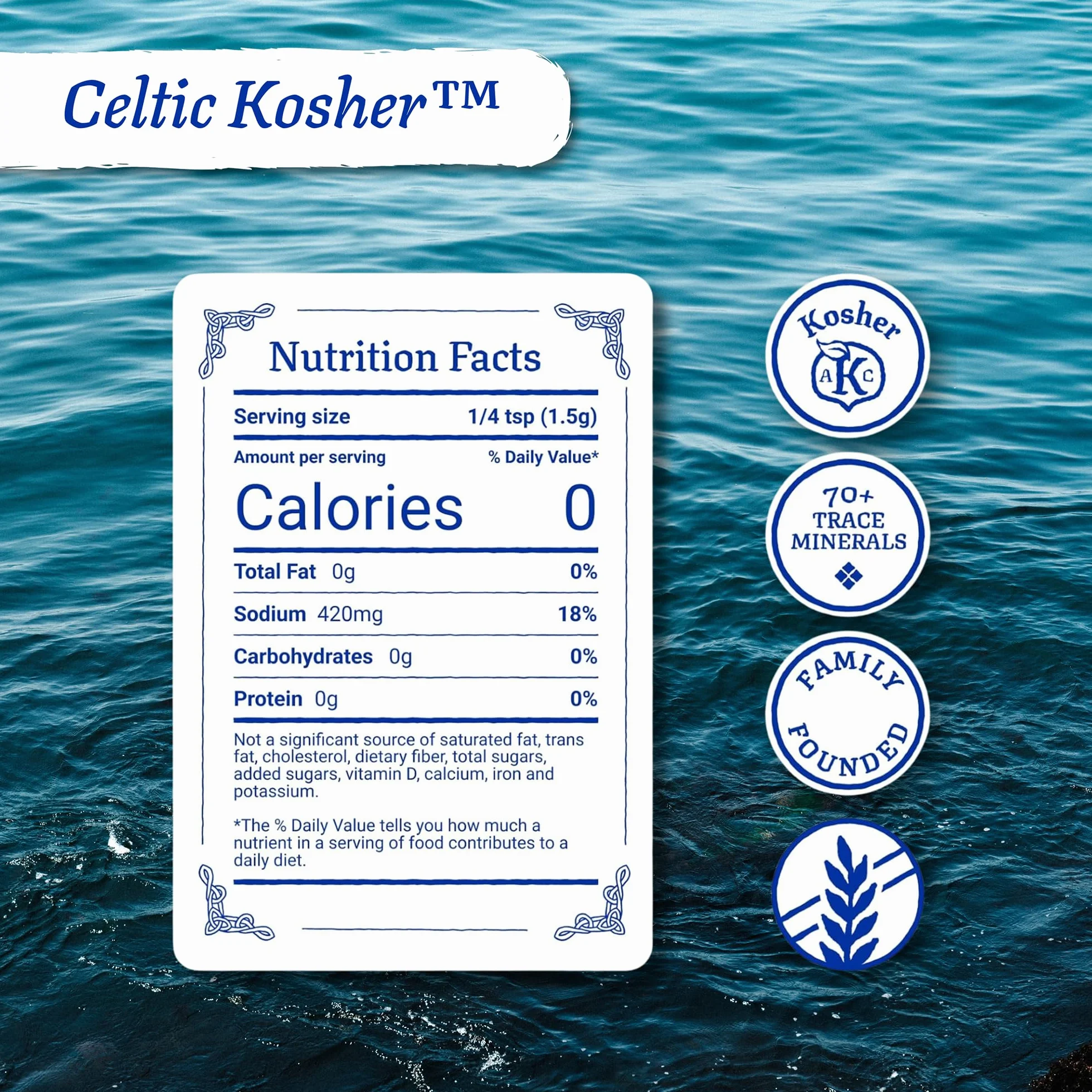 Celtic Sea Salt Gourmet Kosher worek na sól 454 g