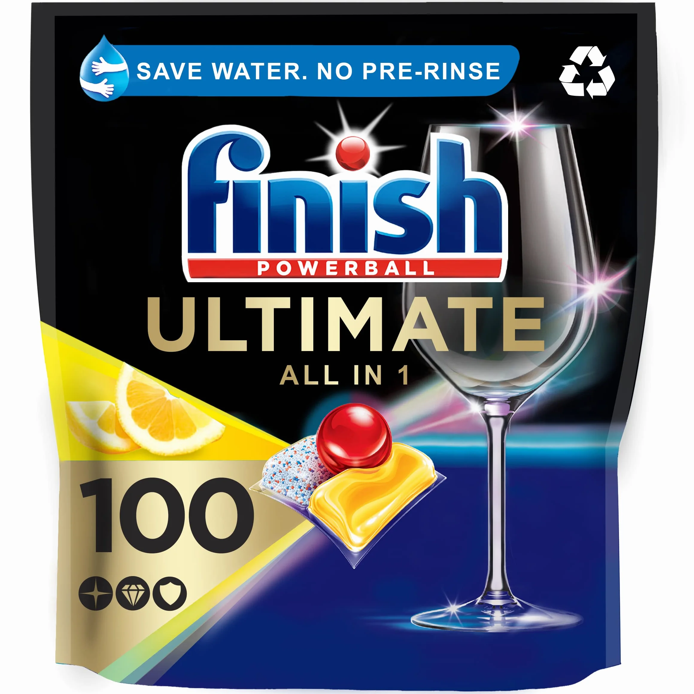 FINISH Kapsułki Ultimate All-in-1 100 lemon