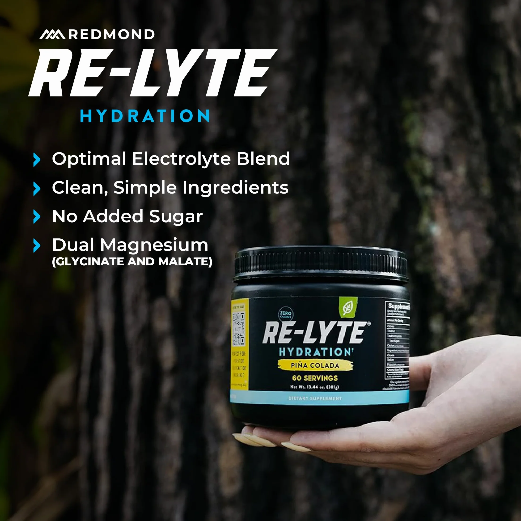 REDMOND Re-Lyte Electrolyte Drink Mix Pina Colada