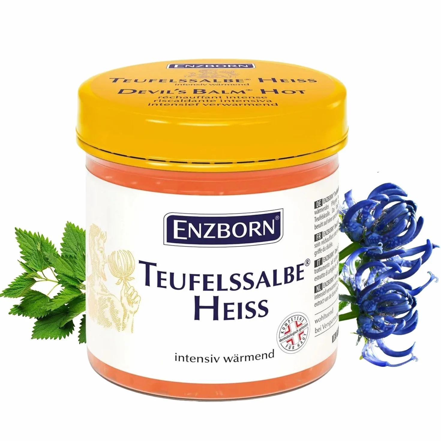 Enzborn Teufelssalbe maść, żel pielęgnacyjny, gorący, 200 ml, 1 opakowanie (1 x 200 ml)