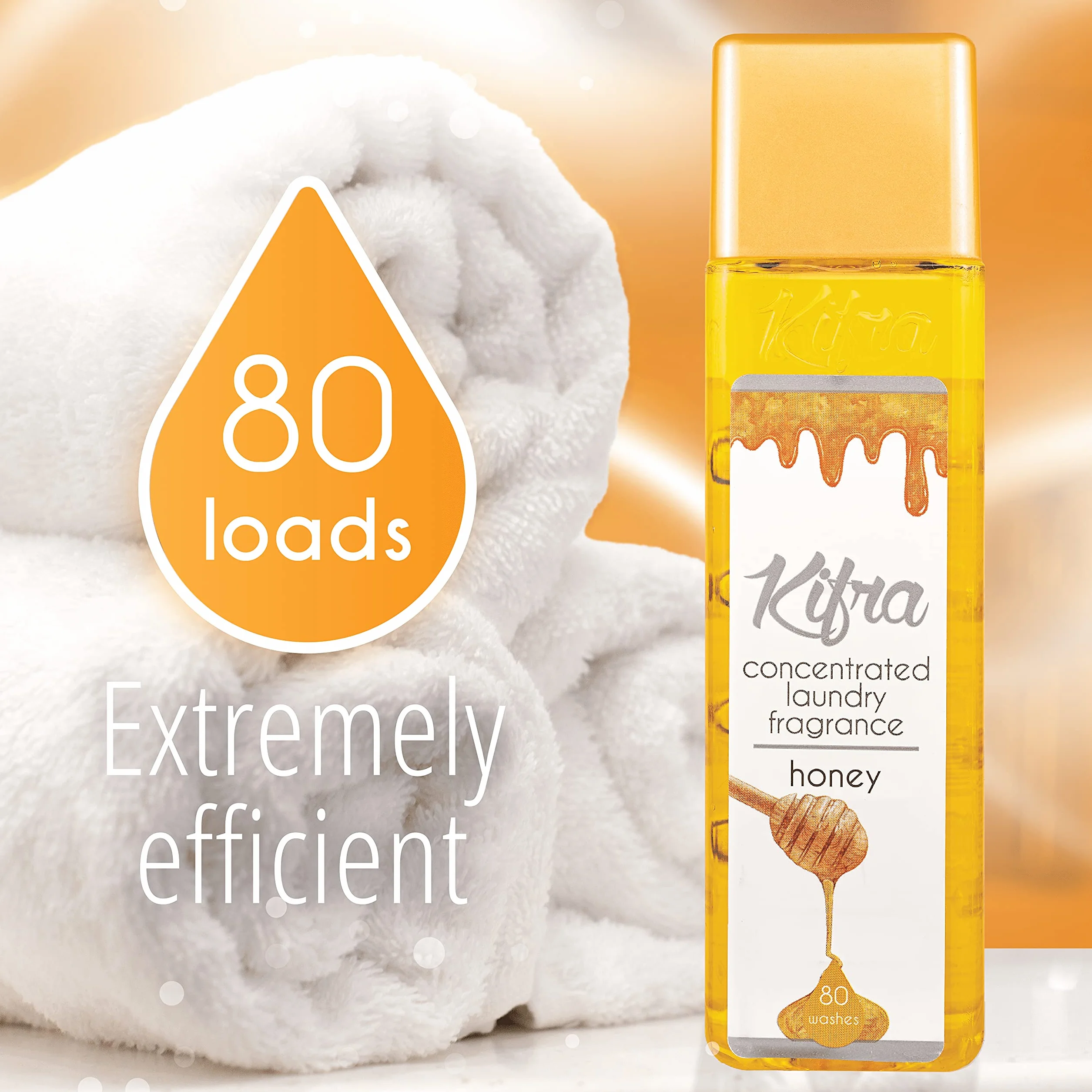 KIFRA Honey Skoncentrowany zapach do prania 200ml 80 cykli