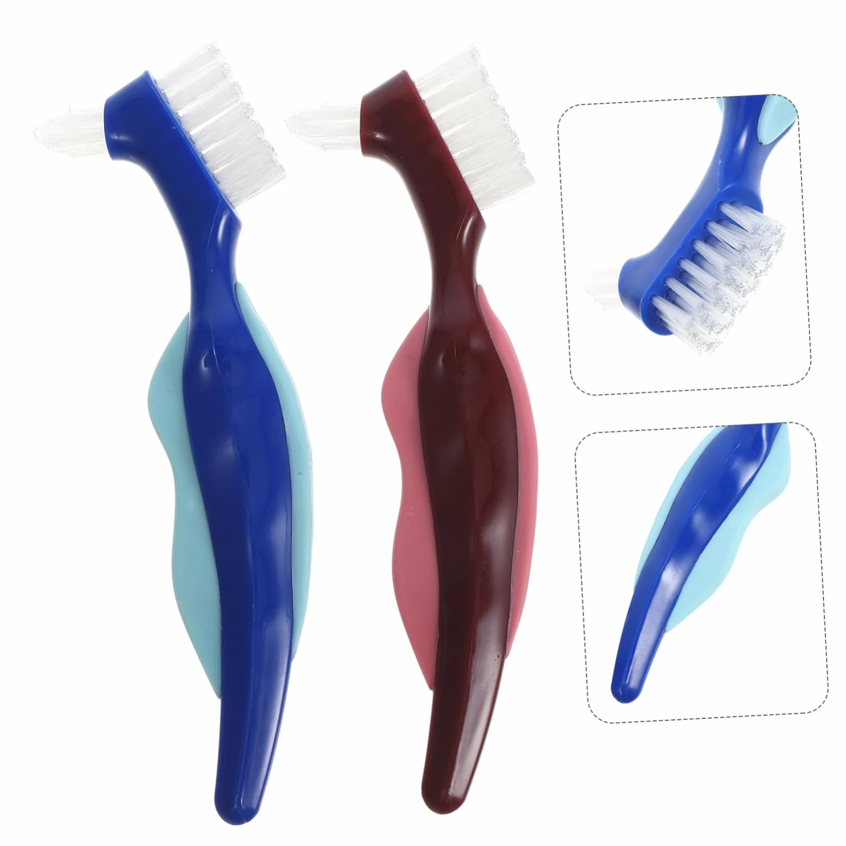 FRCOLOR 4 Sztuki Dwustronnej Szczotki Do Czyszczenia Aparatów Ortodontycznych Szczoteczki Do Zębów