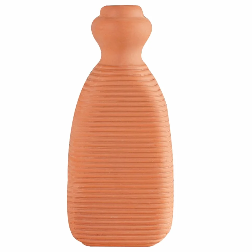 Toyvian Ręcznie robiony naturalny terakotowy peeling do stóp - pumeks - naturalne narzędzie złuszczające do miękkich stóp, do usuwania twardego naskórka, kobiet i mężczyzn, brązowy