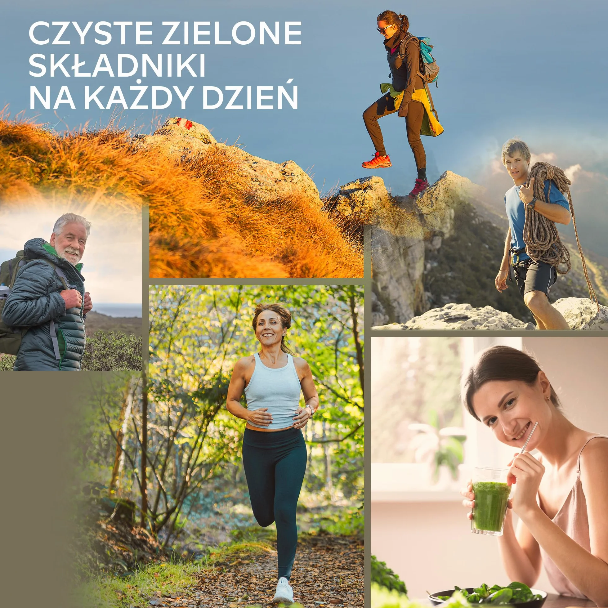 Spirulina i Chlorella 1800 mg Kapsułki - Mieszanka Fitoskładników z Niebieskich Alg - Wegańska Formuła
