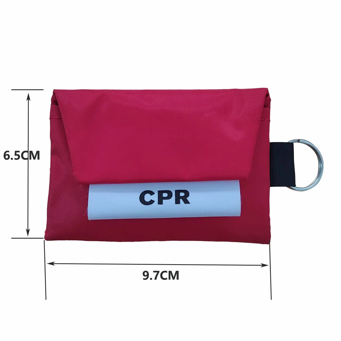 1 x maska na twarz CPR z rękawiczkami i chusteczkami z zaworem jednokierunkowym Brelok do szkolenia RKO