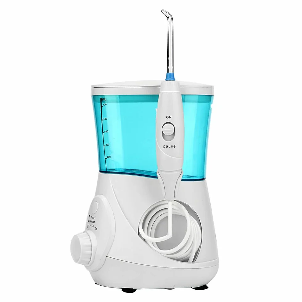 6 szt wymienne końcówki do irygatora wodnego Waterpik, głowice do napełniania flossera, wymienny irygator doustny (niebieski, fioletowy; czarny; biały)