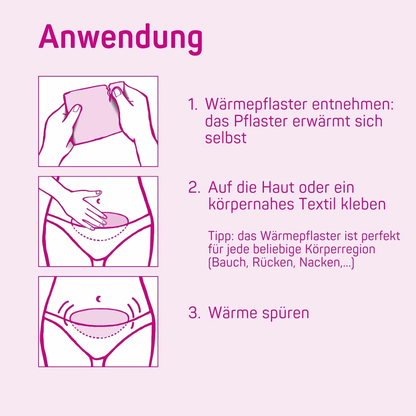 ELANEE Plastry rozgrzewające menstruacyjne 10 sztuk, 12 godzin ciepła
