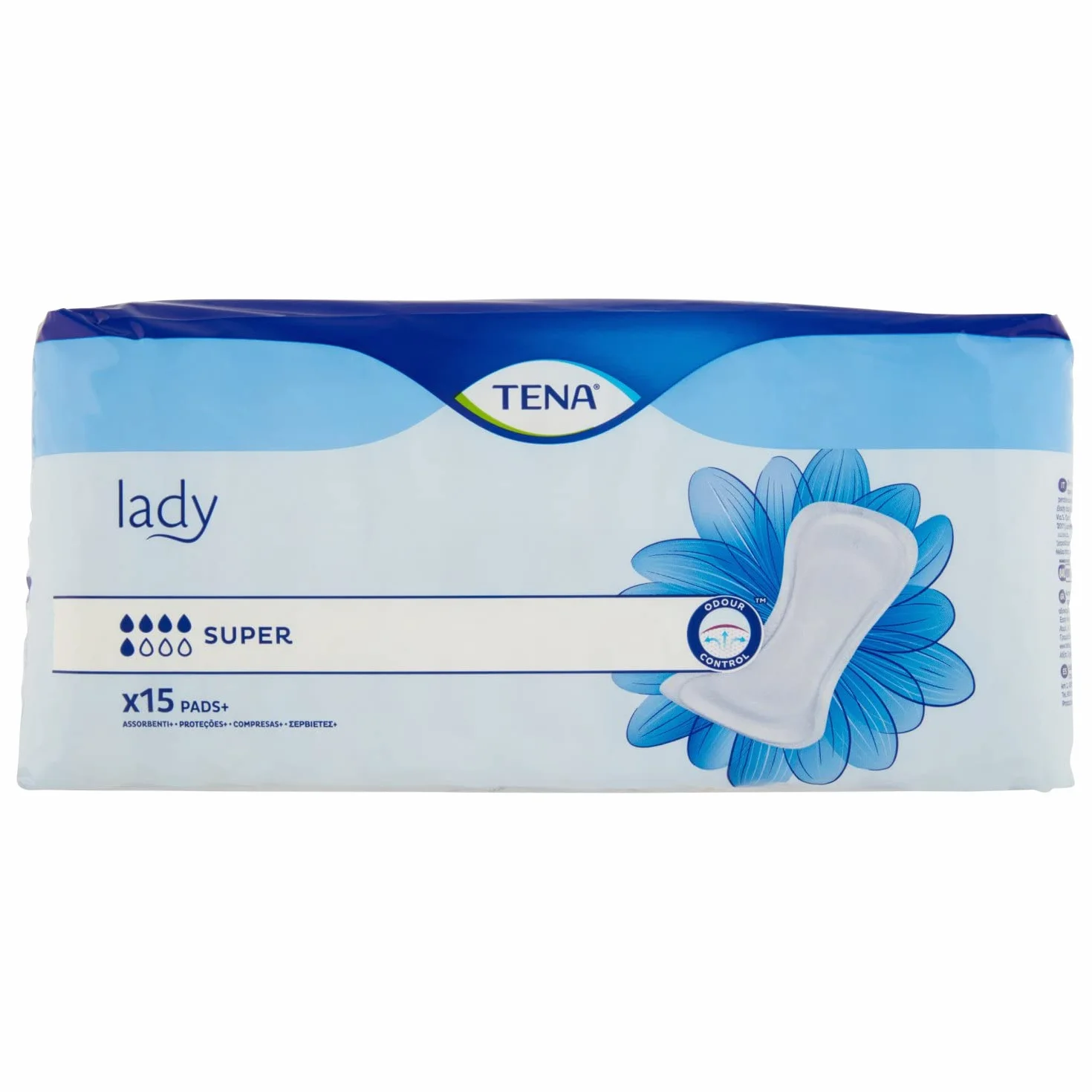 Salvaslip Tena Lady Super - opakowanie 15 sztuk