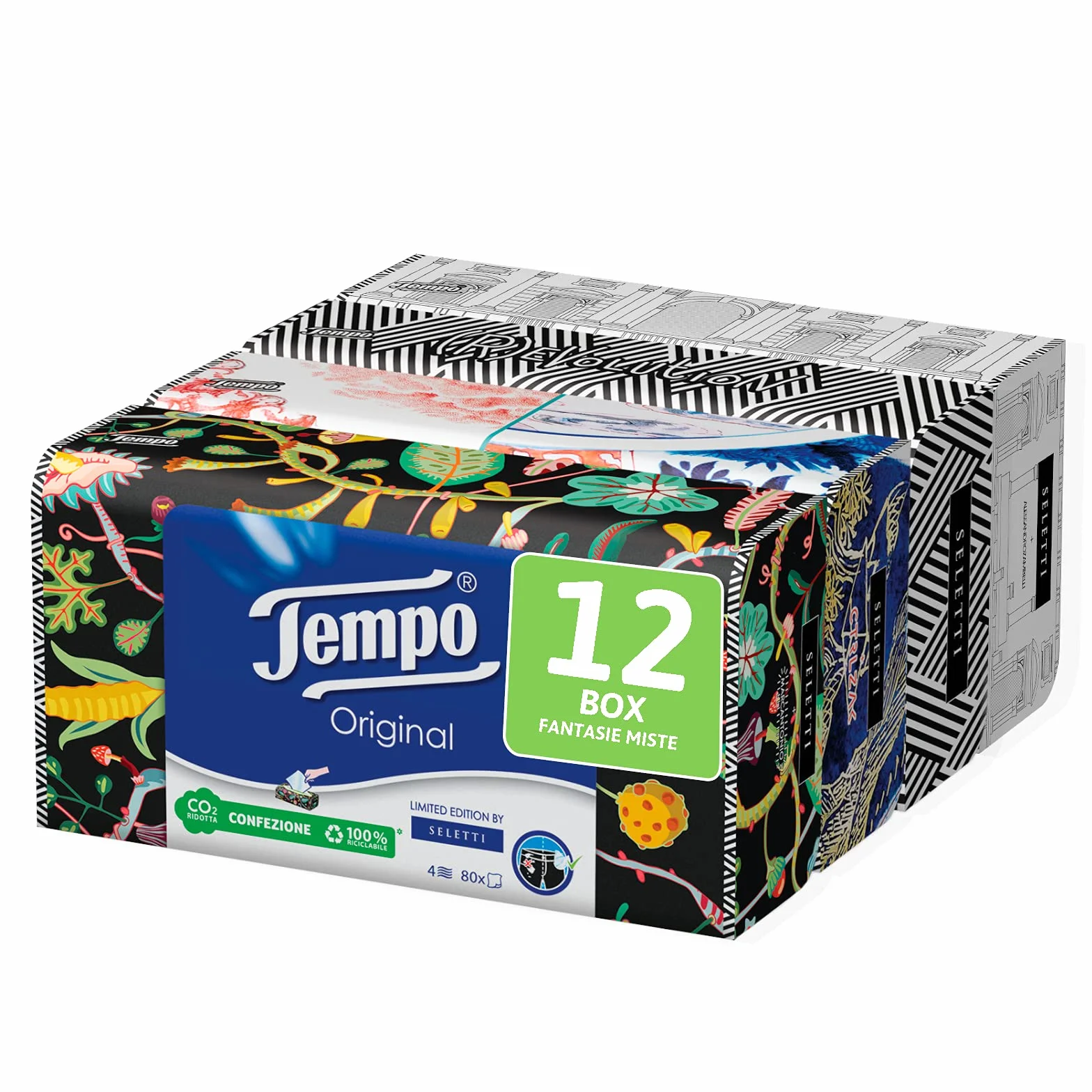Tempo Original 39 Chusteczki, Biały, 80 szt.