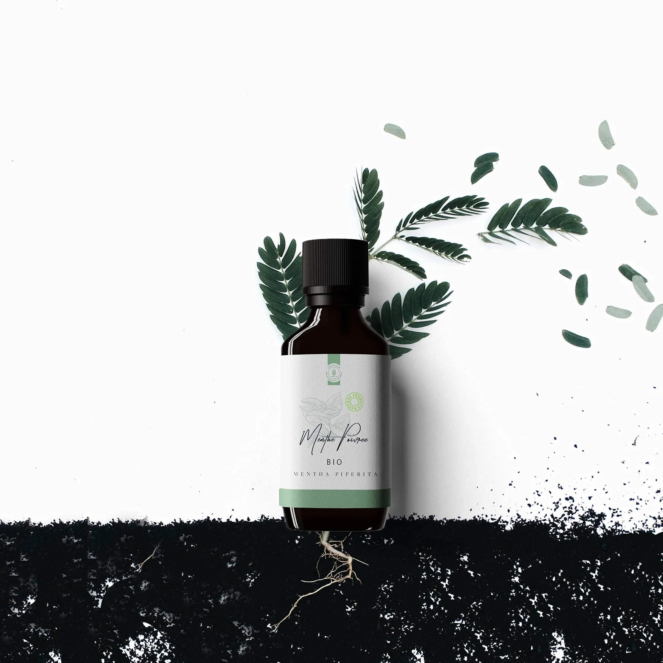 50ml Bio Olejek Miętowy (Mentha Piperita) - 100% Czysty, Naturalny i Ekologiczny - Jadalny Olejek Miętowy - Świeży, Orzeźwiający i Klarowny - Organic Peppermint Oil