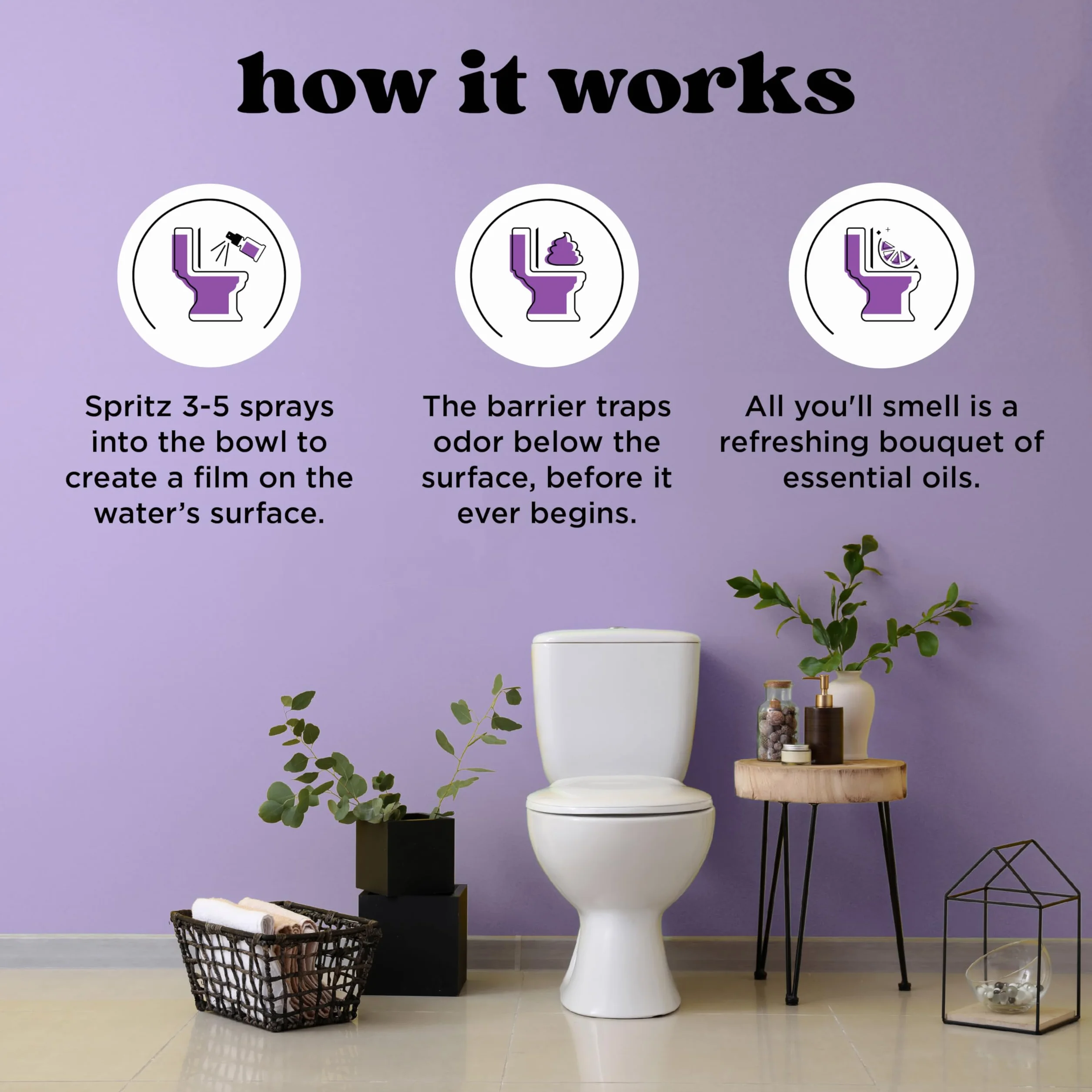 Poo-Pourri Lavender Vanilla Toilet Spray 59 ml