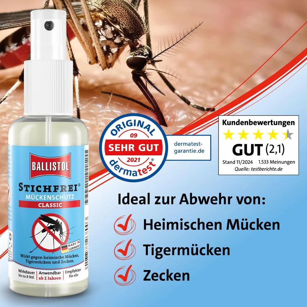 Ballistol Sprej Przeciw Ukąszeniom, 100 ml