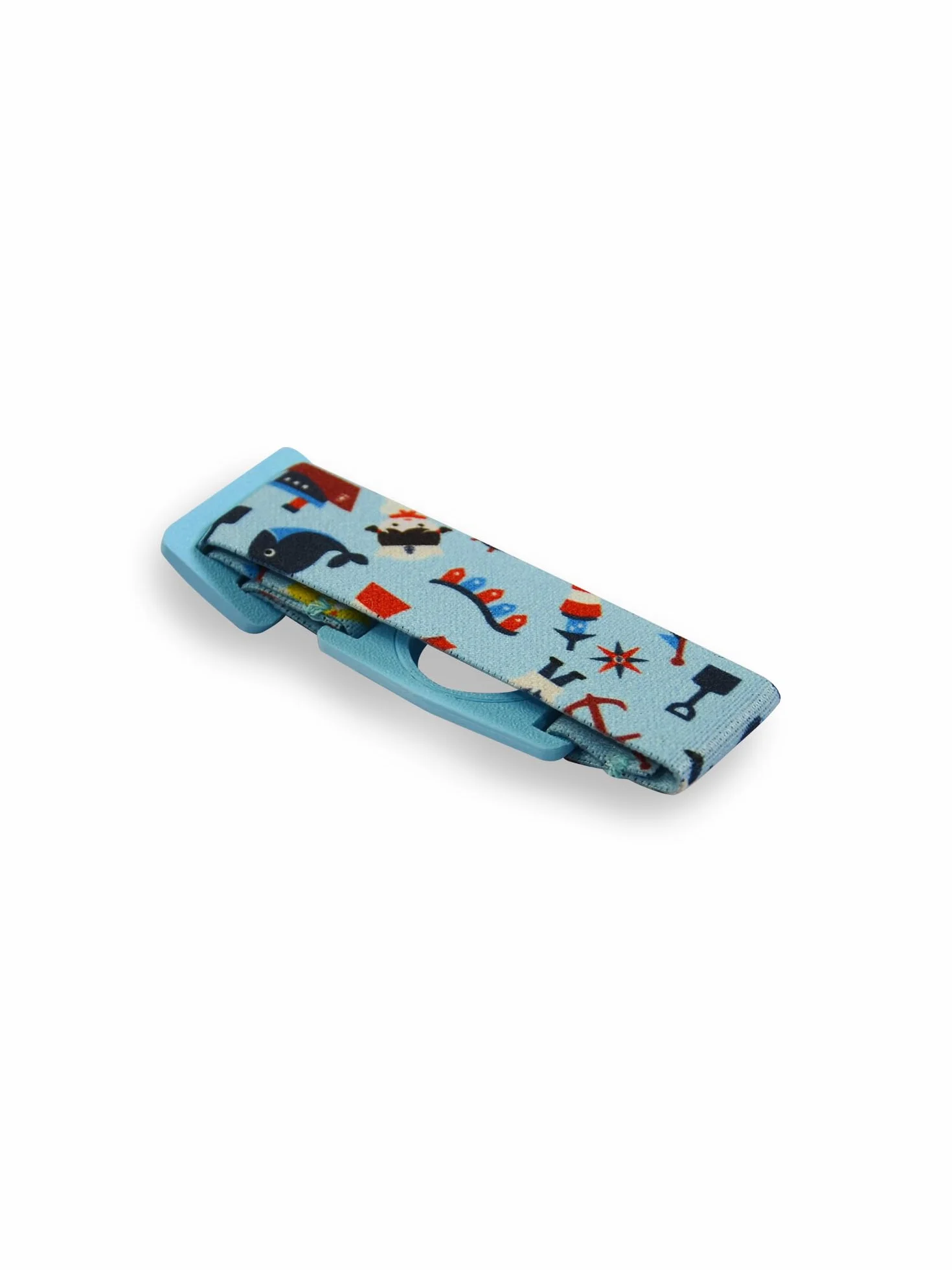 Dia-Style Kiddy Regulowana opaska dla dzieci Dexcom G7 Dexcom ONE+ Obrotowy wygodny miękki klips bezpieczna ochrona czujnika CGM kolorowe nadruki rozmiar XS 18-25 cm